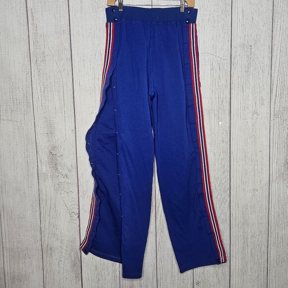 Vintage 1980s Russell Athletic Tear Away Pull Apart Nylon Pants, size 32 - Picture 3 of 6